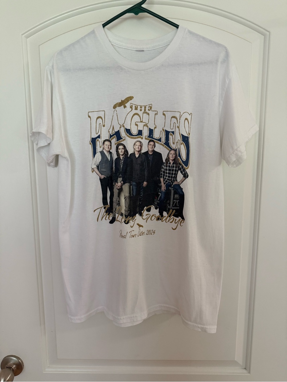 Eagles 'The Long Goodbye' White Graphic Tee